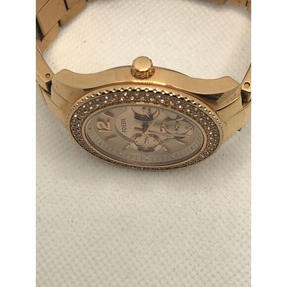 Fossil ES3590 Women's Stainless Steel Analog Dial Quartz Genuine Watch LP248 - Picture 6 of 9